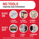 Command Picture Hanging Strips Small Medium Pack of 18, imported from the UK