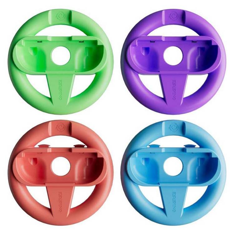 Oniverse racing wheels 4 pack for Nintendo Switch 2, imported from the UK