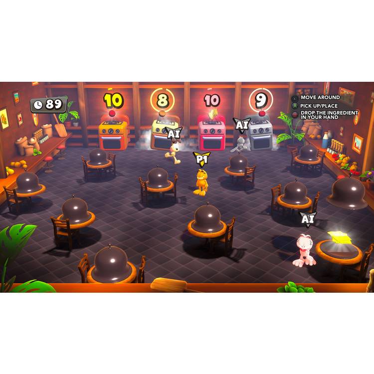 Garfield Lasagna Party Nintendo Switch game code, imported from the UK