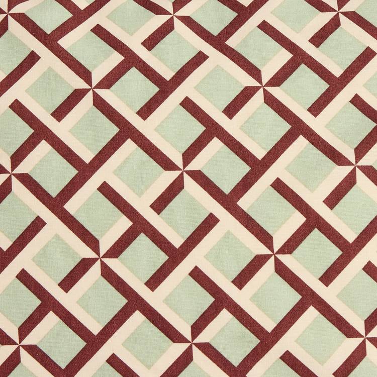 Habitat mint geometric print bedding set single (British brand)