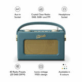 Roberts Revival Uno BT DAB radio teal blue - British product