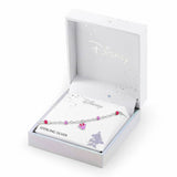 Disney Minnie Mouse pink charm bracelet sterling silver, imported from the UK