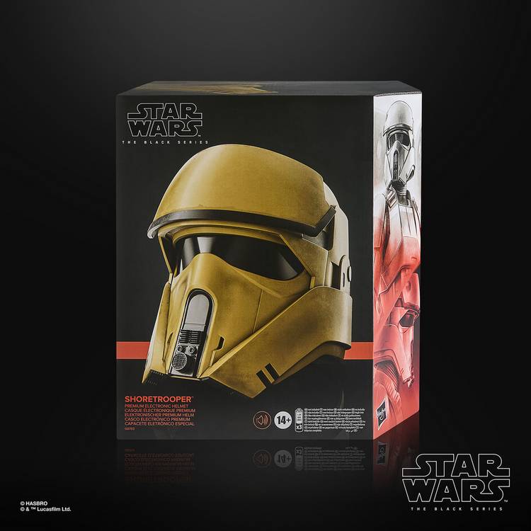 Star Wars Shoretrooper Electronic Helmet, imported from the UK