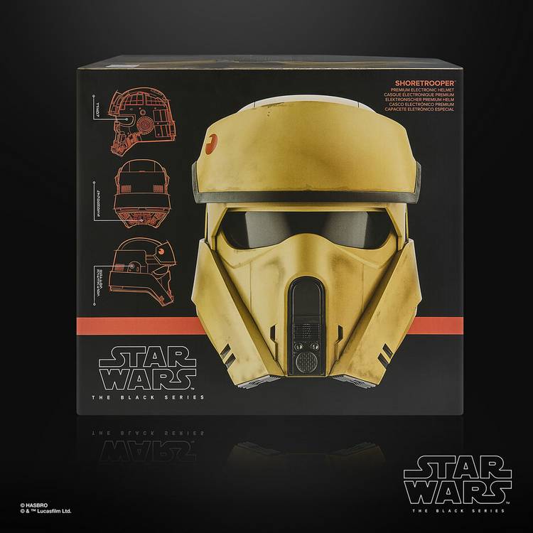 Star Wars Shoretrooper Electronic Helmet, imported from the UK
