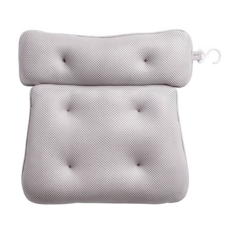 Argos Home grey bath pillow - British product