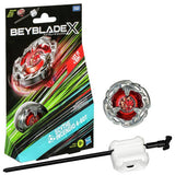 Beyblade X spinning top starter pack with launcher, UK version