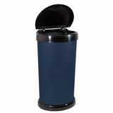 Moda touch top bin 42 litre blue (British brand)