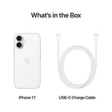 Apple iPhone 17 256GB White smartphone - British product