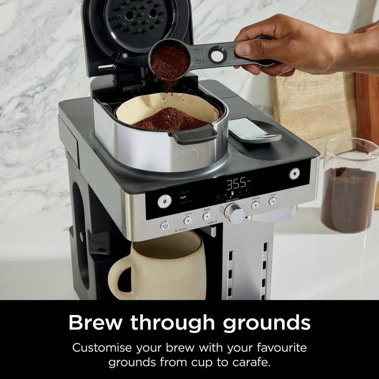 Ninja Prestige DualBrew coffee machine, UK version
