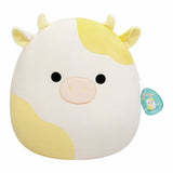 Squishmallows Bodie yellow spotted cow soft toy 16 inch (British brand)
