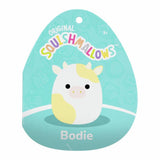 Squishmallows Bodie yellow spotted cow soft toy 16 inch (British brand)