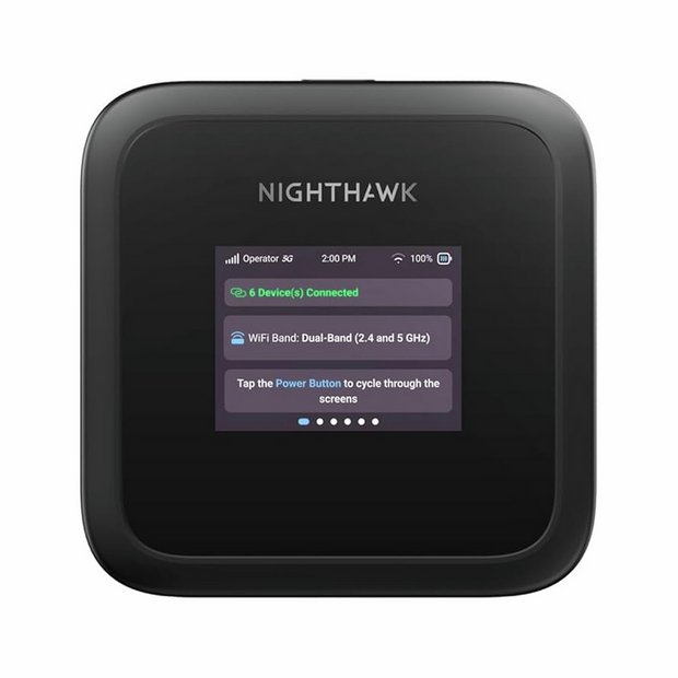 Netgear Nighthawk M3 5G Wi-Fi 6 mobile hotspot router, UK version
