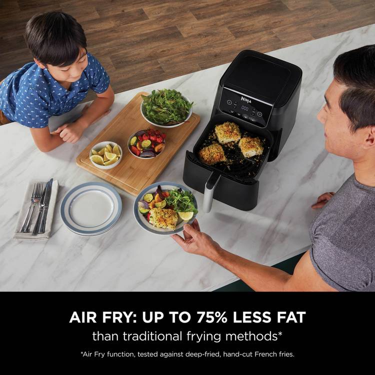 Ninja AF170UK air fryer 6.2L black (British brand)