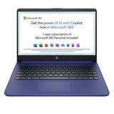 Argos HP 14-inch Intel N150 Laptop 4GB RAM 128GB Storage - Blue- Buy online at McGrocer