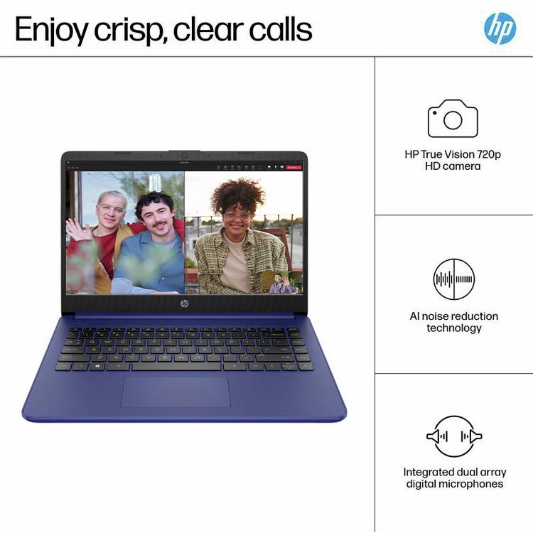 HP laptop 14-inch Intel N150 4GB 128GB, imported from the UK