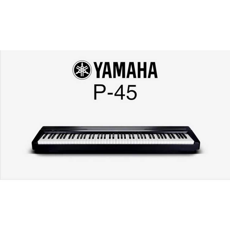 Yamaha P-45B 88-key digital piano, imported from the UK