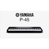Yamaha P-45B 88-key digital piano, imported from the UK