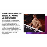Yamaha P-45B 88-key digital piano, imported from the UK