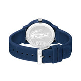 Lacoste men's blue silicone strap watch 42mm, UK version