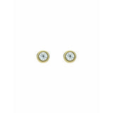 Ted Baker Sinee gold-tone crystal round stud earrings, UK version
