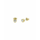 Ted Baker Sinee gold-tone crystal round stud earrings, UK version