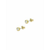 Ted Baker Sinee gold-tone crystal round stud earrings, UK version