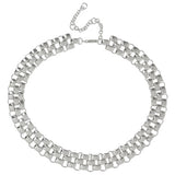 Argos Liars & Lovers Silver Tone Watch Strap Chain Necklace 44cm- Buy online at McGrocer