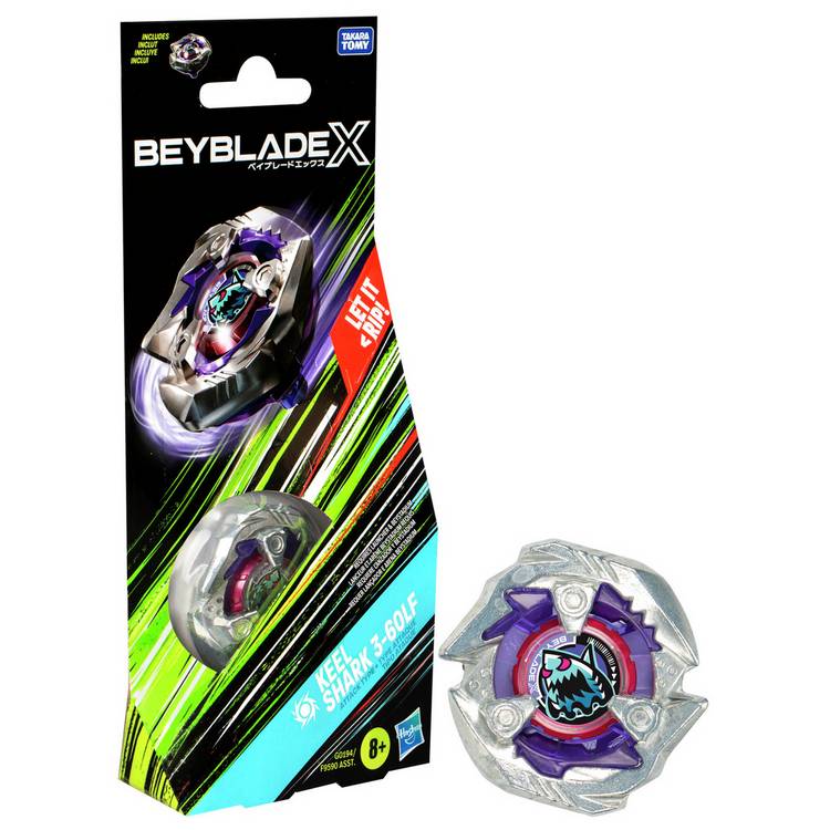 Beyblade X battle top booster pack, UK version
