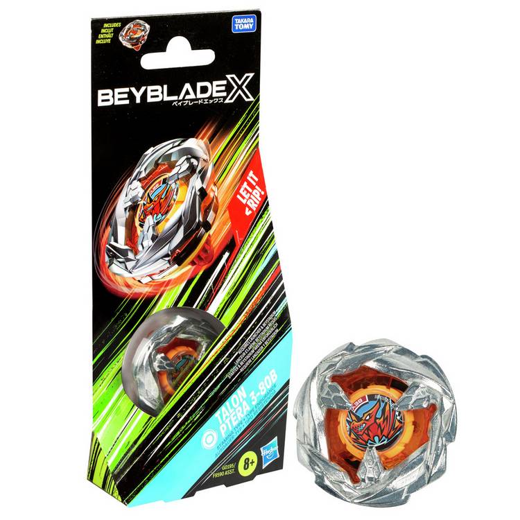 Beyblade X battle top booster pack, UK version