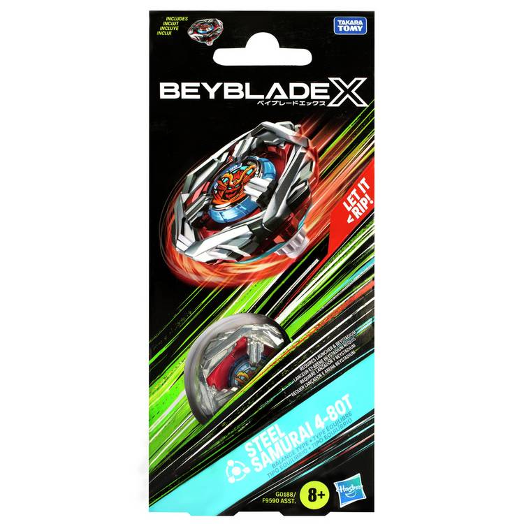 Beyblade X battle top booster pack, UK version