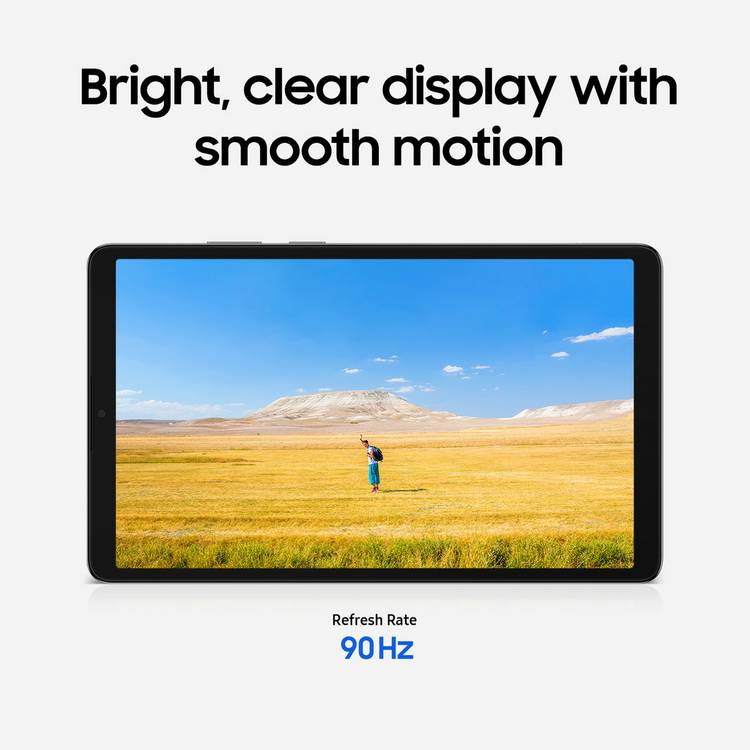 Samsung Galaxy Tab A11 8.7in 64GB Silver tablet, imported from the UK