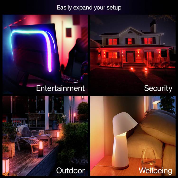 Philips Hue smart light bulb GU10 pack of 1, UK version