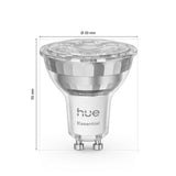 Philips Hue smart light bulb GU10 pack of 1, UK version