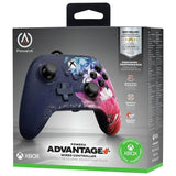 PowerA Advantage Plus wired controller Night Blossom - British product