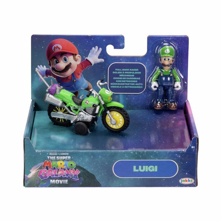 Super Mario Luigi playset 2.5 inches (British brand)
