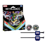 Beyblade X Marvel Soundview playset pack of 2 - British product