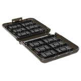 HORI black 24-game card case for Switch 2, imported from the UK
