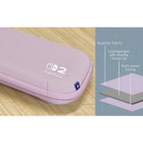 HORI Slim Tough Pouch lavender Nintendo Switch 2 - British product