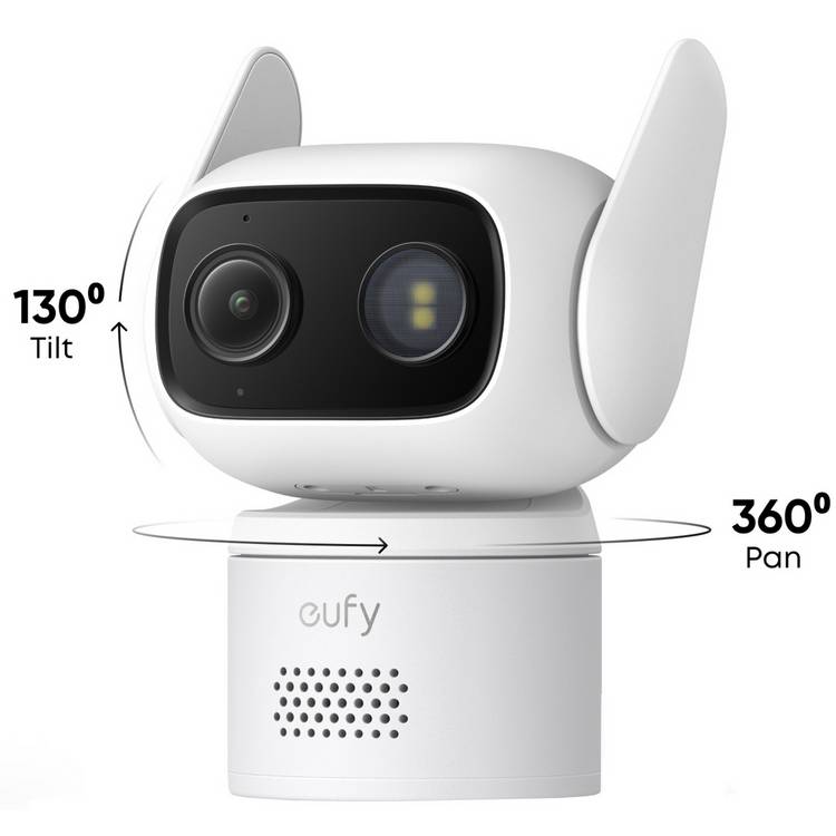 eufy Wired Cam C31 AI security camera white (British brand)