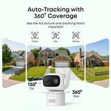 eufy Wired Cam C31 AI security camera white (British brand)