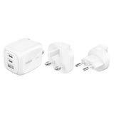 Belkin wall charger dual USB-C and A 70W, UK version