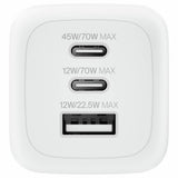 Belkin wall charger dual USB-C and A 70W, UK version