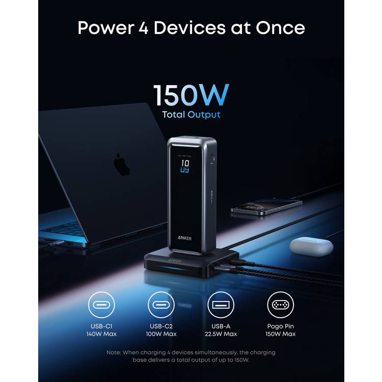 Anker Prime 150W Charging Base, UK version
