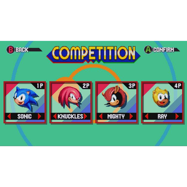 Sega Sonic Mania Nintendo Switch game - British product
