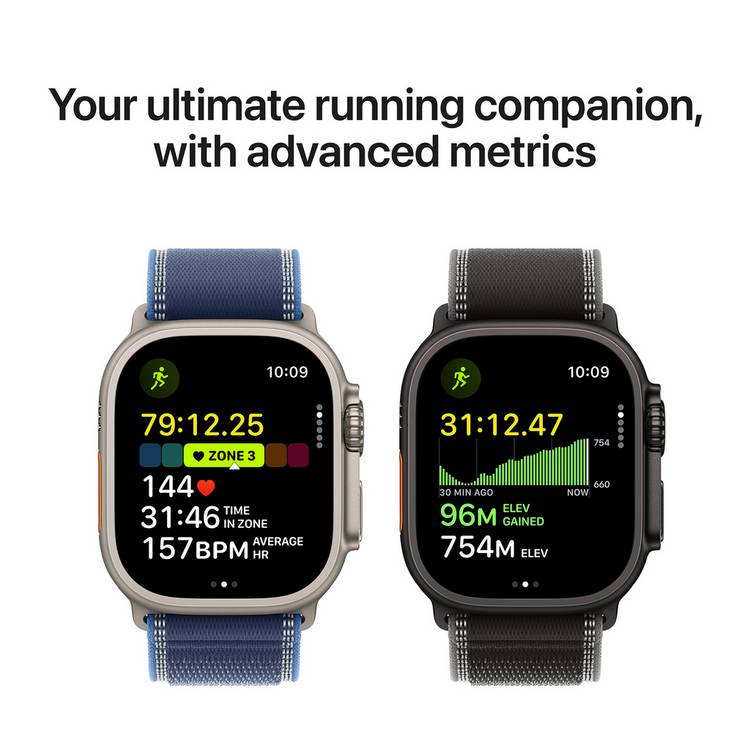 Apple smartwatch Ultra 3 49mm with blue ocean band (British brand)