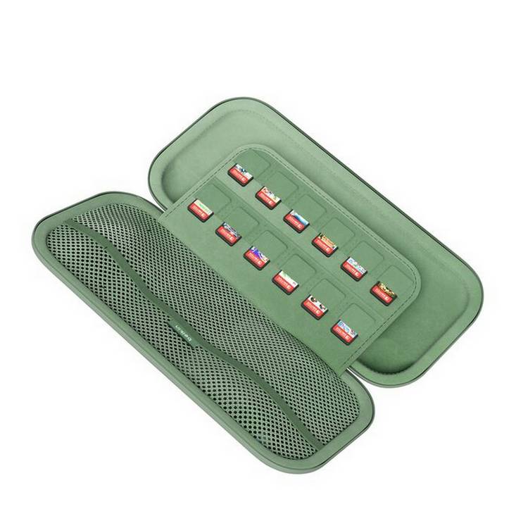 Belkin travel case Nintendo Switch 2 green UK version