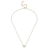 Argos Liars & Lovers Gold Tone Stainless Steel Butterfly Necklace 46cm- Buy online at McGrocer