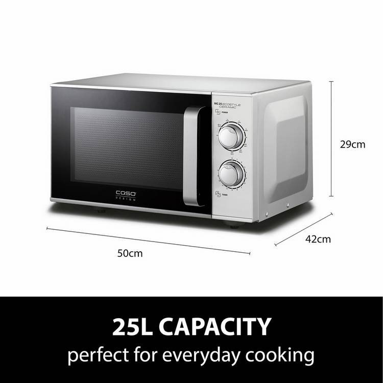 CASO Design microwave grill 900W Ecostyle Ceramic 25L - British product