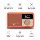 Roberts Revival Petite 2 DAB radio orange (British brand)