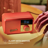 Roberts Revival Petite 2 DAB radio orange (British brand)